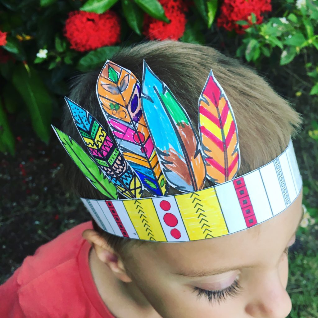 Les P&rsquo;tits Ouistitis et les amérindiens