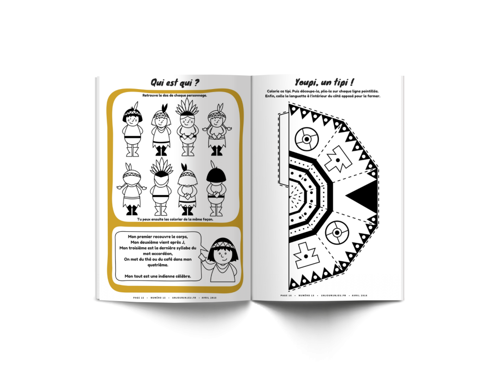 LesP'tits Ouistitis et les indiens - jeux