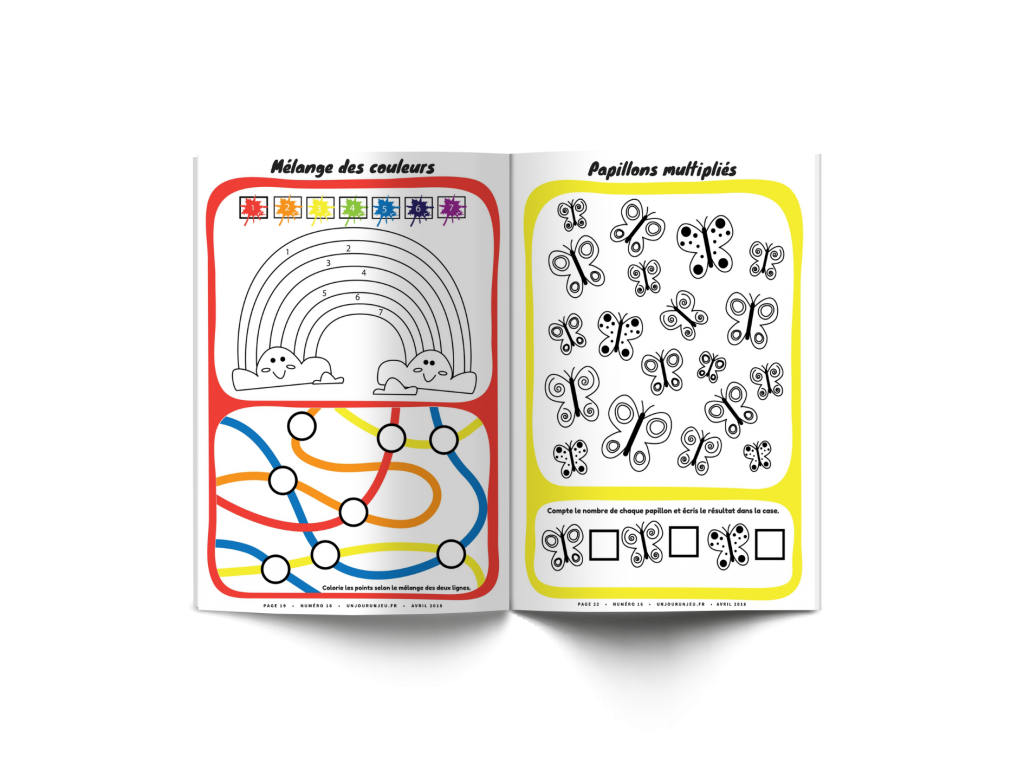 Les P'tits Ouistitis - Arc-en-ciel - les jeux