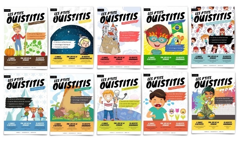 Les P'tits Ouistitis - pack de 10