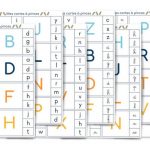 Cartes à pince : correspondance entre les alphabets