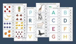 Mes cartes à pinces : combiner la motricité à d’autres apprentissages