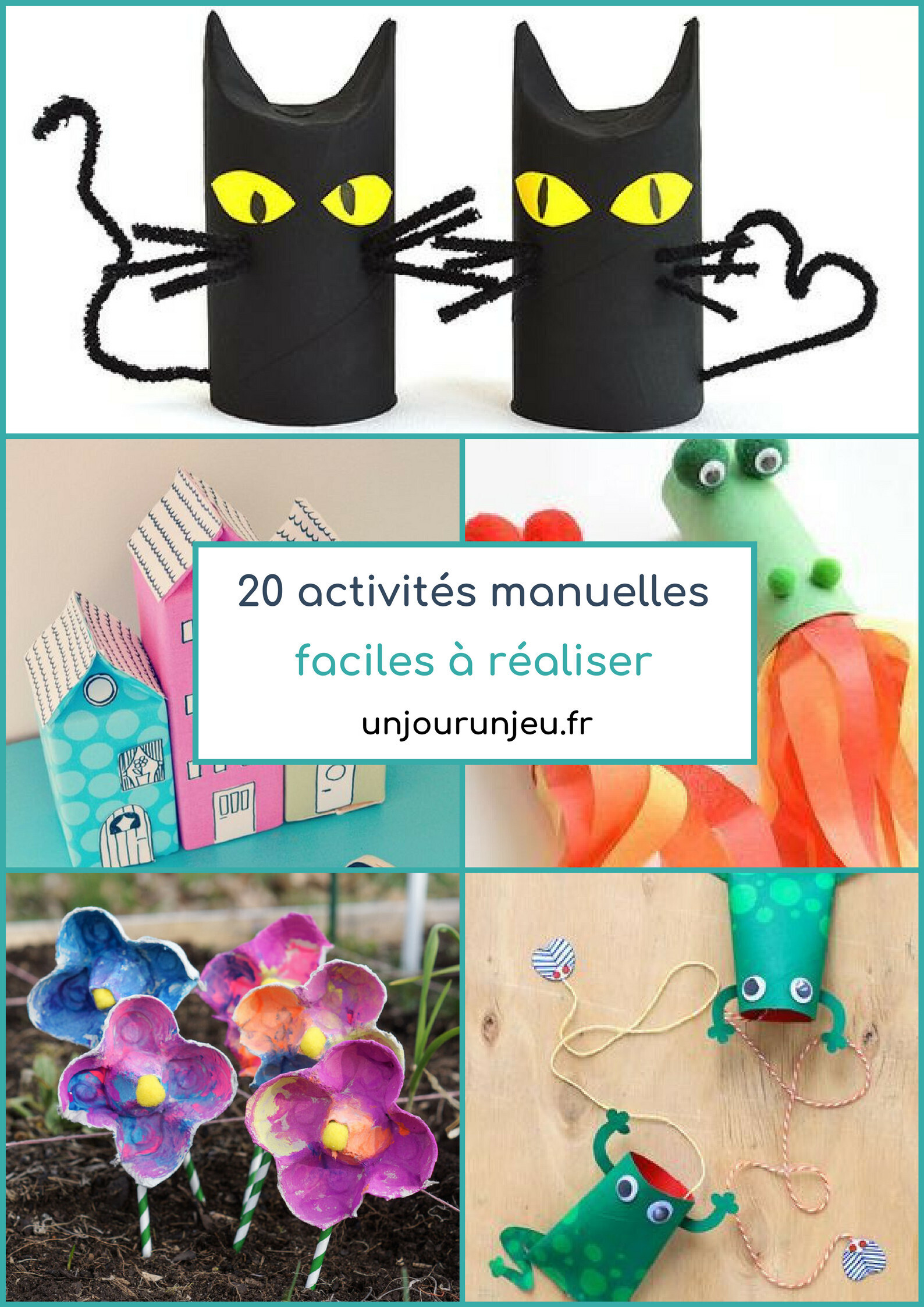 Du bricolage et des activités manuelles pour les enfants de 3 à 6 ans