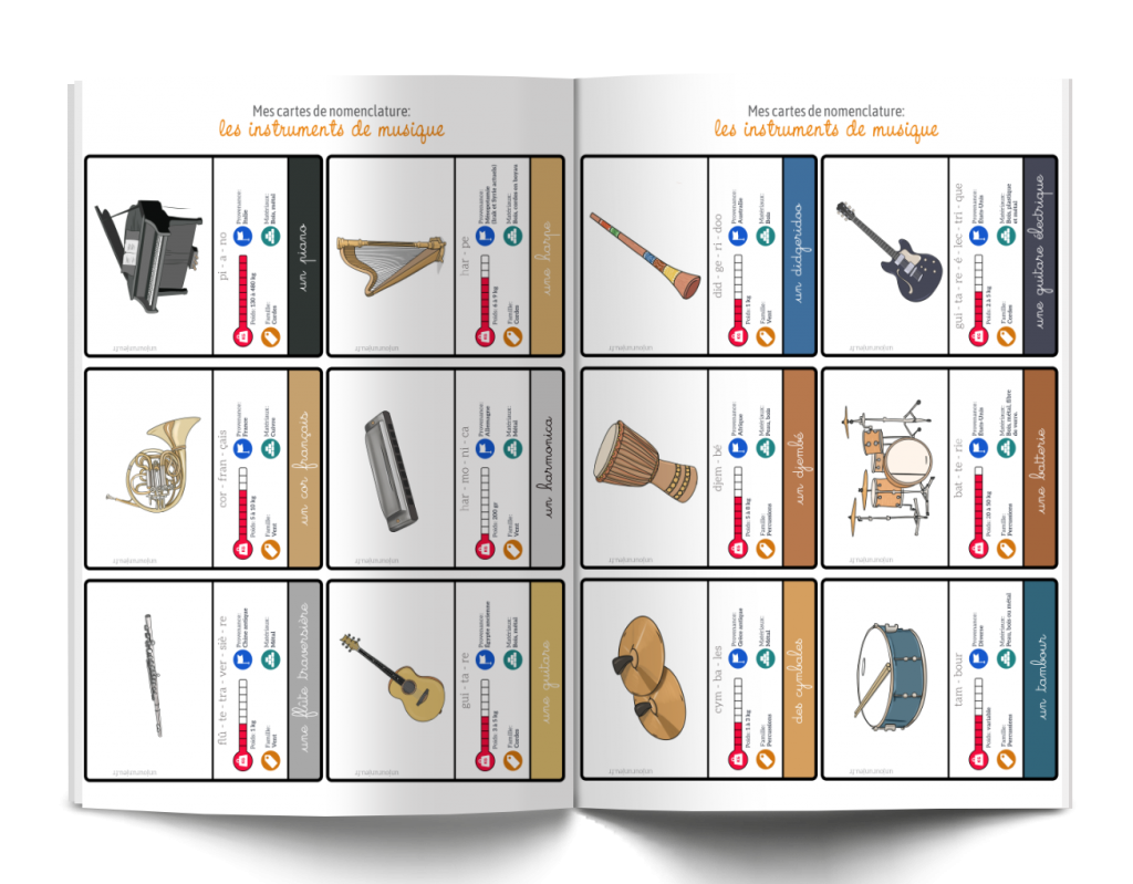Les P&rsquo;tits Ouistitis et les instruments de musique
