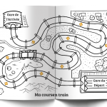 Jeu ma course en train - les p'tits Ouistitis