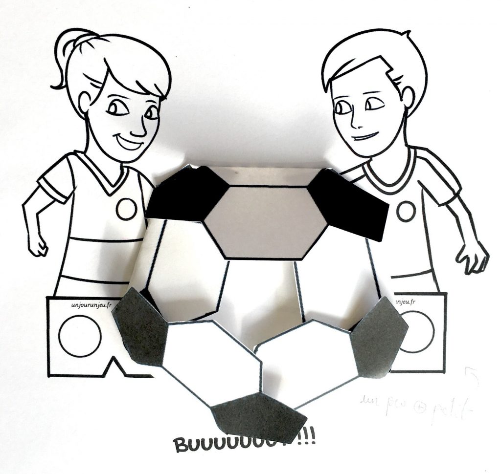 Bricolages coupe du monde football p'tits ouistitis