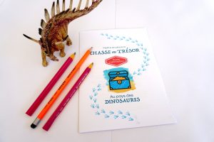 Guide organisateur chasse au trésor dinosaures