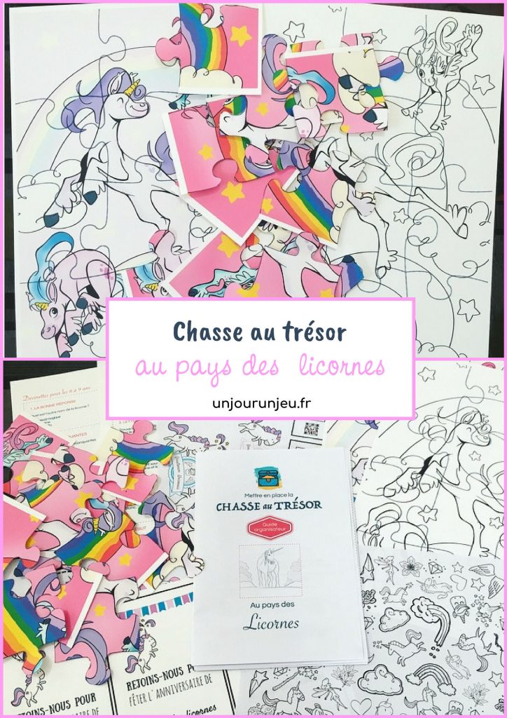 Chasse au trésor licorne