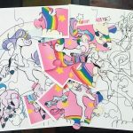 Chasse au trésor licornes, puzzles