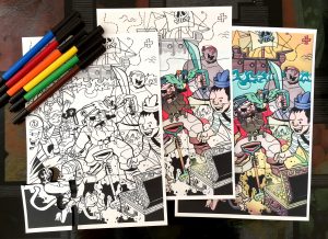 Puzzle de la chasse au trésor spéciale pirates