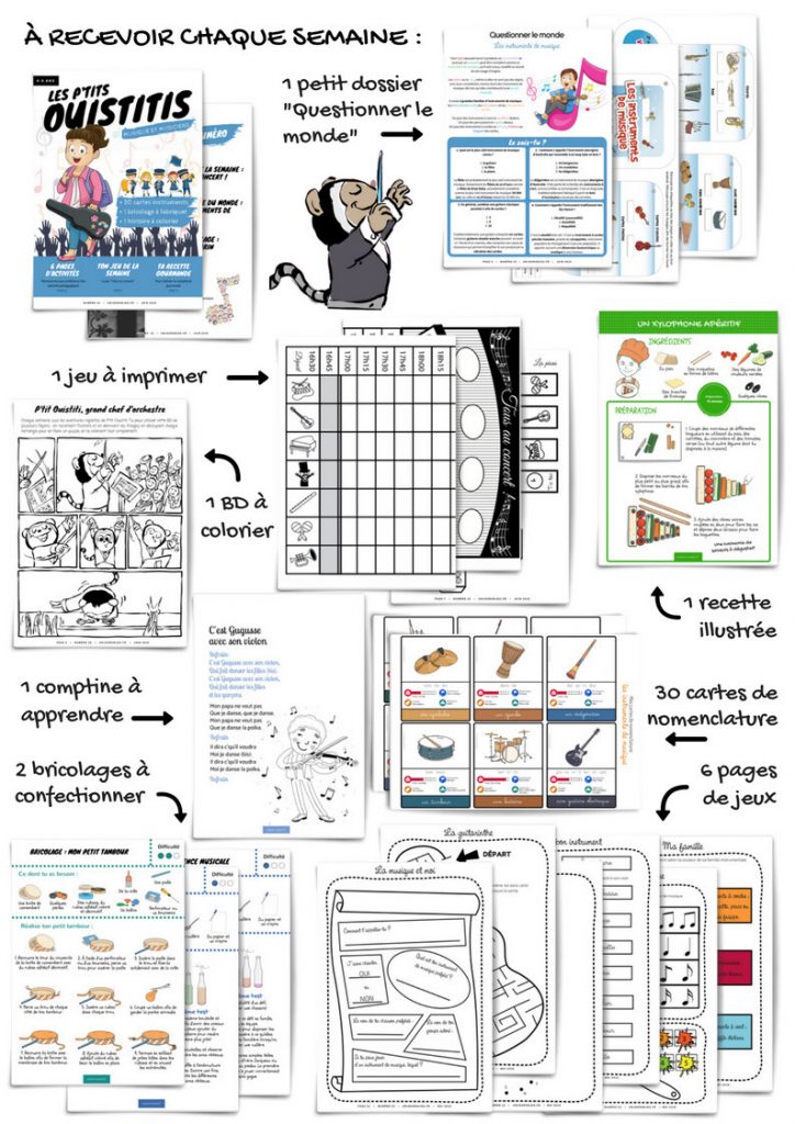 Aperçu les p'tits ouistitis et la musique