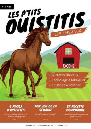 Les P'tits Ouistitis et les chevaux