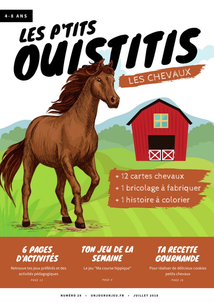 Les P'tits Ouistitis et les chevaux