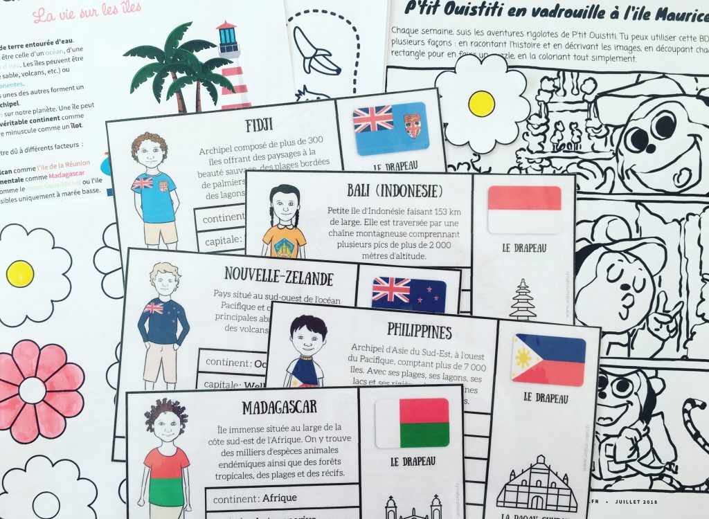 Aperçu Les P'tits Ouistitis et les îles