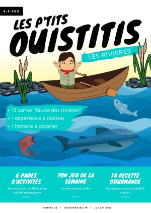 Les P'tits Ouistitis et les rivières - couv