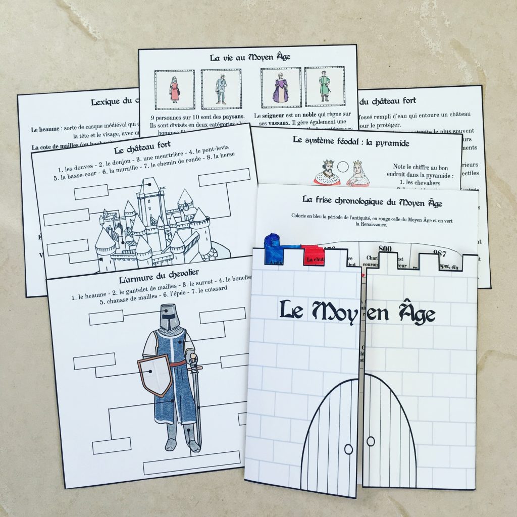 Les P&rsquo;tits Ouistitis et le Moyen Age