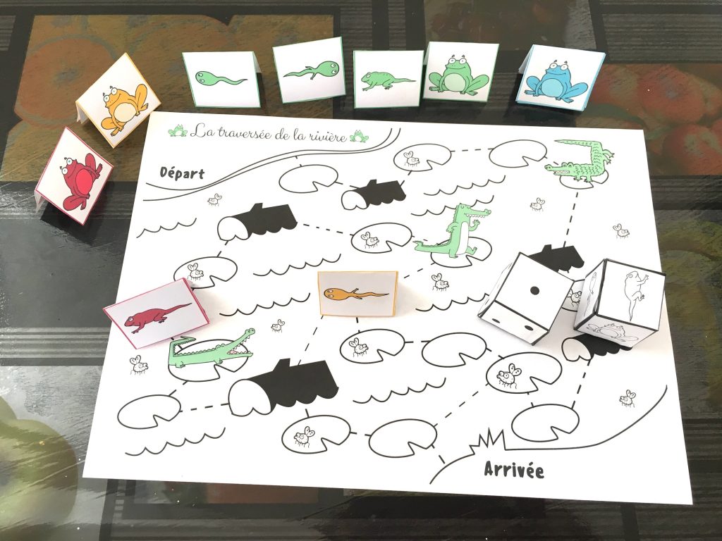 Jeu de société les p'tits ouistitis rivières