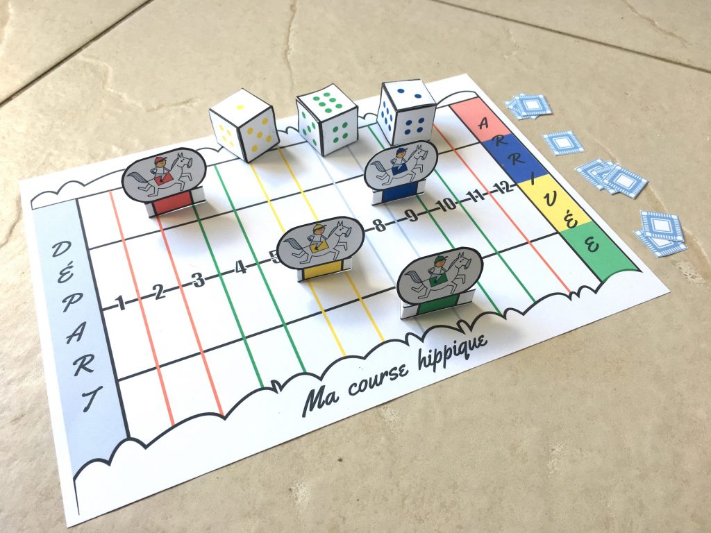 Ma course hippique - les P'tits Ouistitis