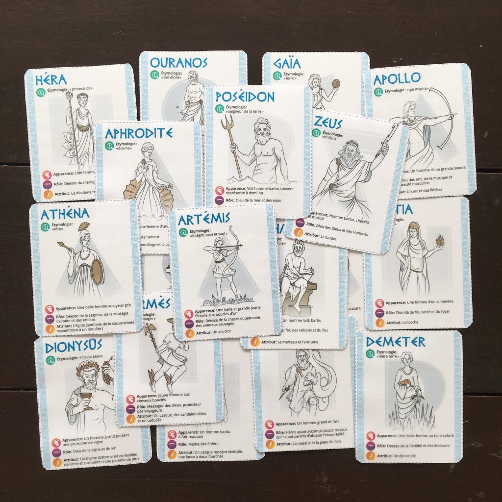 Les P&rsquo;tits Ouistitis et la mythologie grecque