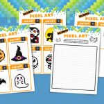 Pixel art d'Halloween