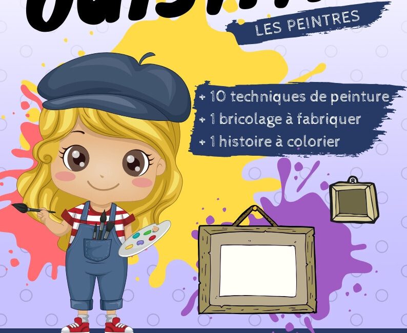 Découvrir les techniques de peinture avec les P'tits Ouistitis