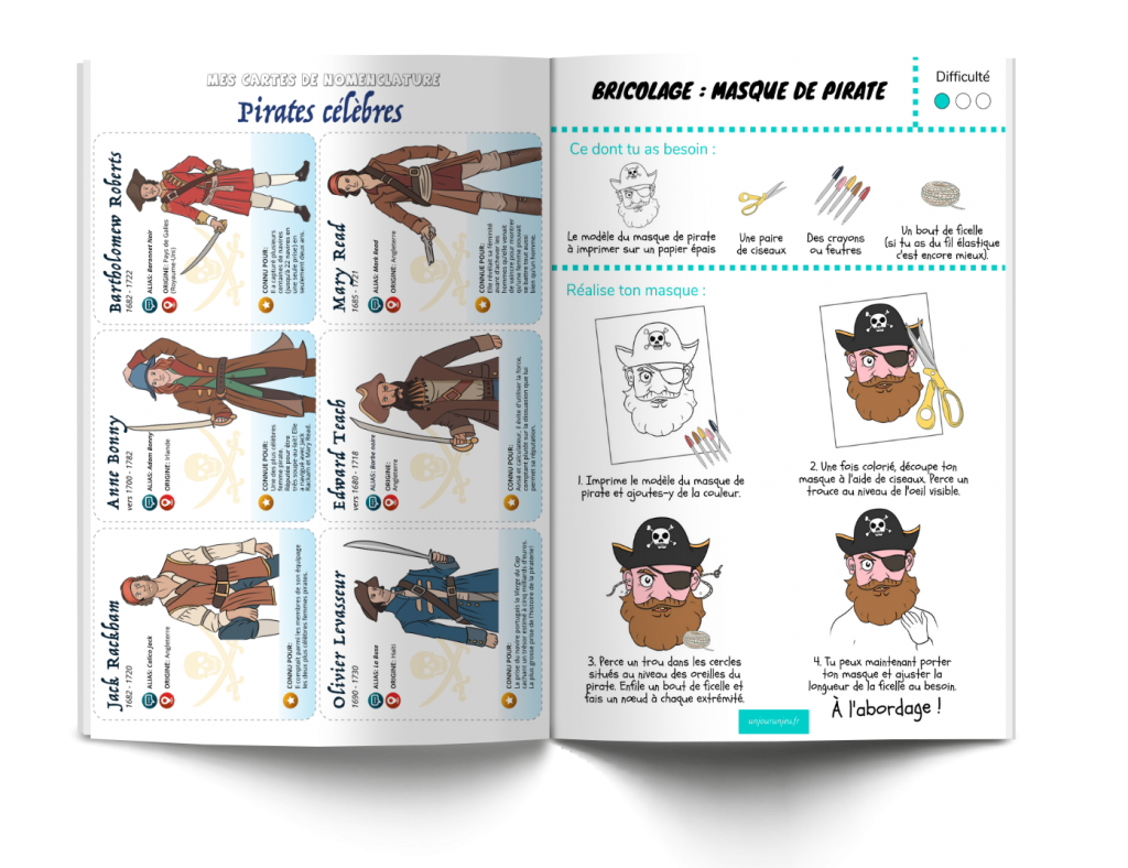 Les P&rsquo;tits Ouistitis à bord d&rsquo;un bateau pirate