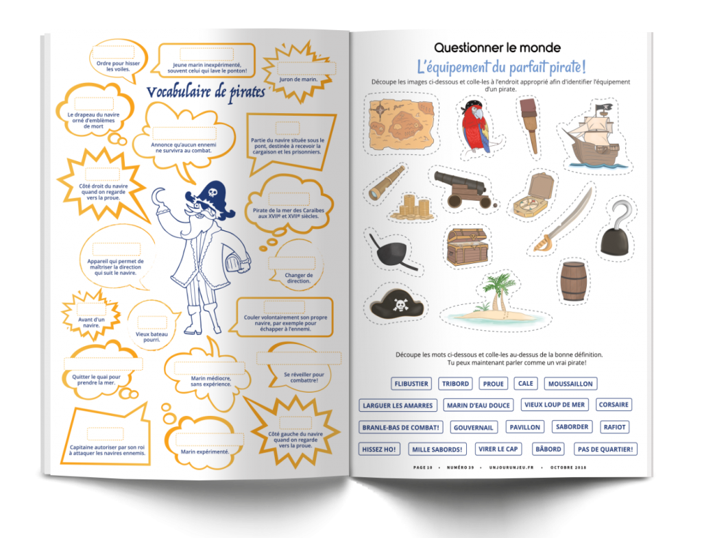 Les P&rsquo;tits Ouistitis à bord d&rsquo;un bateau pirate