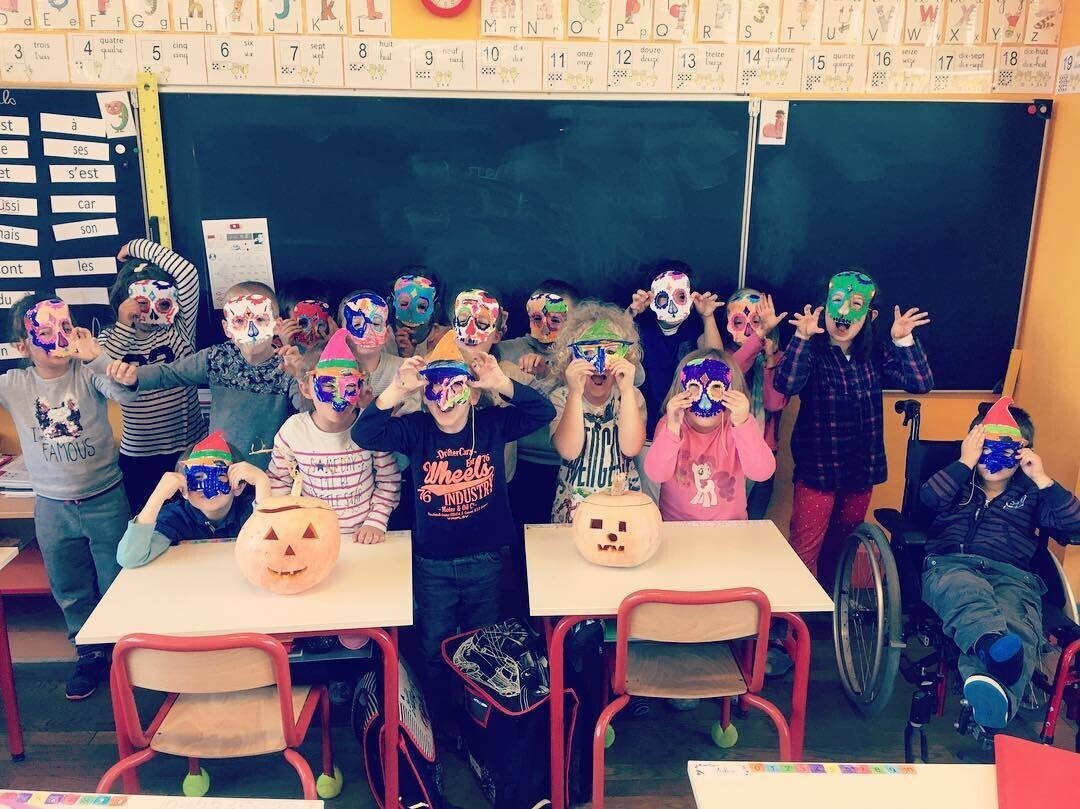 Les Ouistitis en classe