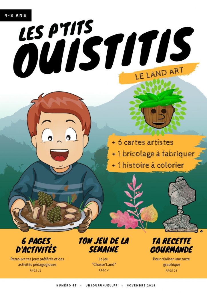 Les P&rsquo;tits Ouistitis découvrent le Land Art