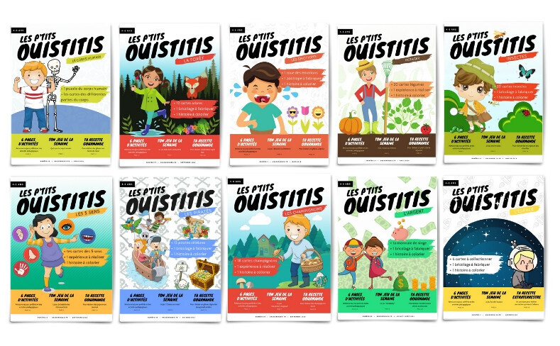 Pack de 10 numéros pour les 4-8 ans