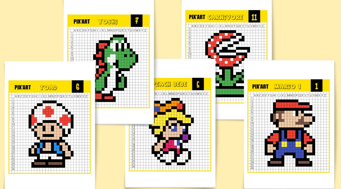 Le Celebre Mario Bros En Pixel Art Un Jour Un Jeu