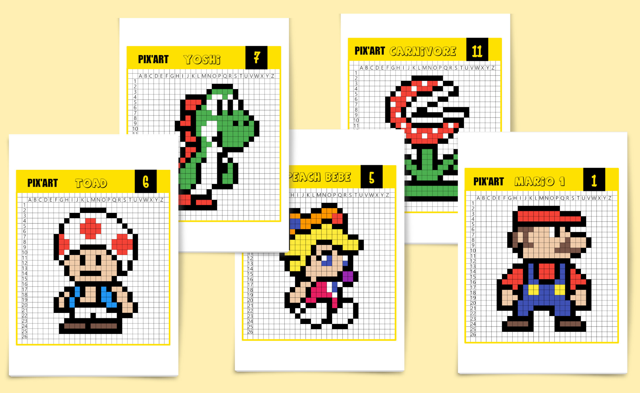 Mario Pixel Art Minecraft Pixel Art Templates Mario Pixel Art NDAIX
