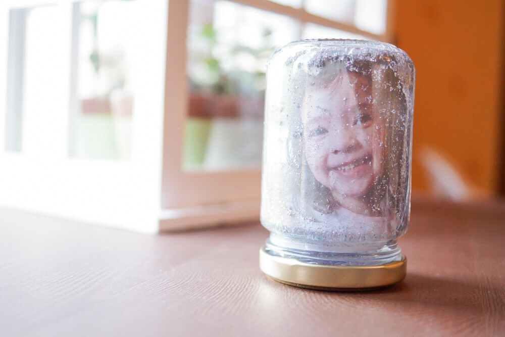 Boule à neige personnalisée