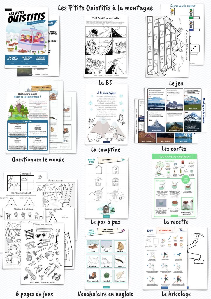 Les P&rsquo;tits Ouistitis à la montagne