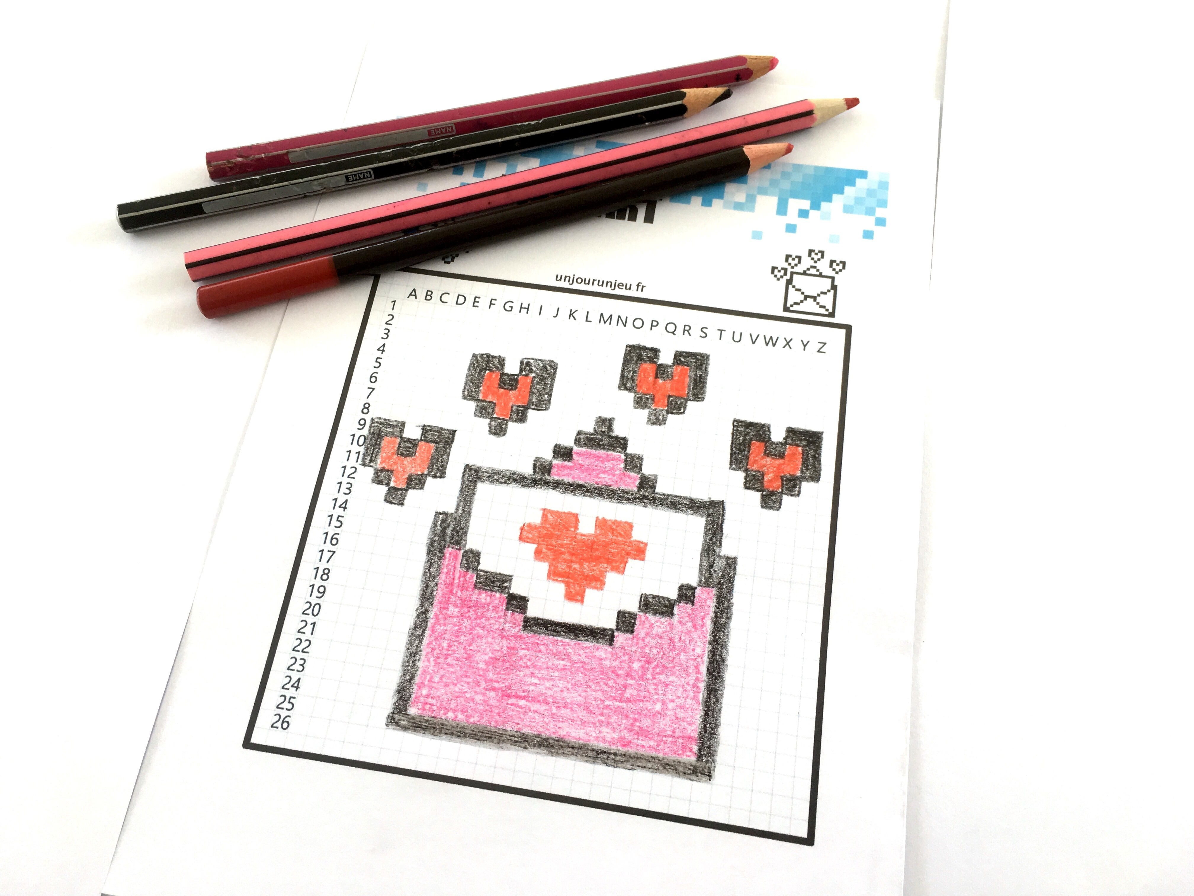 Lamour En Pixel Art Pour La Saint Valentin Un Jour Un Jeu