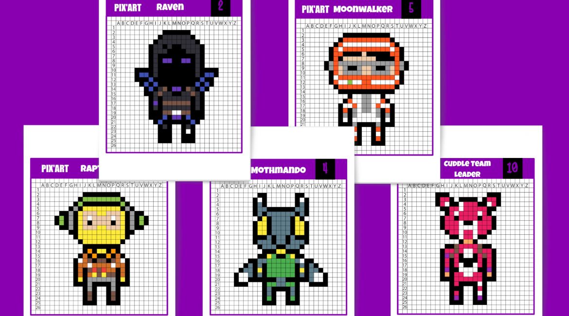 Pixel Art Fortnite