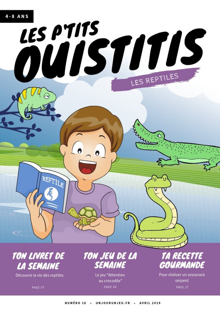 Les P&rsquo;tits Ouistitis et les reptiles