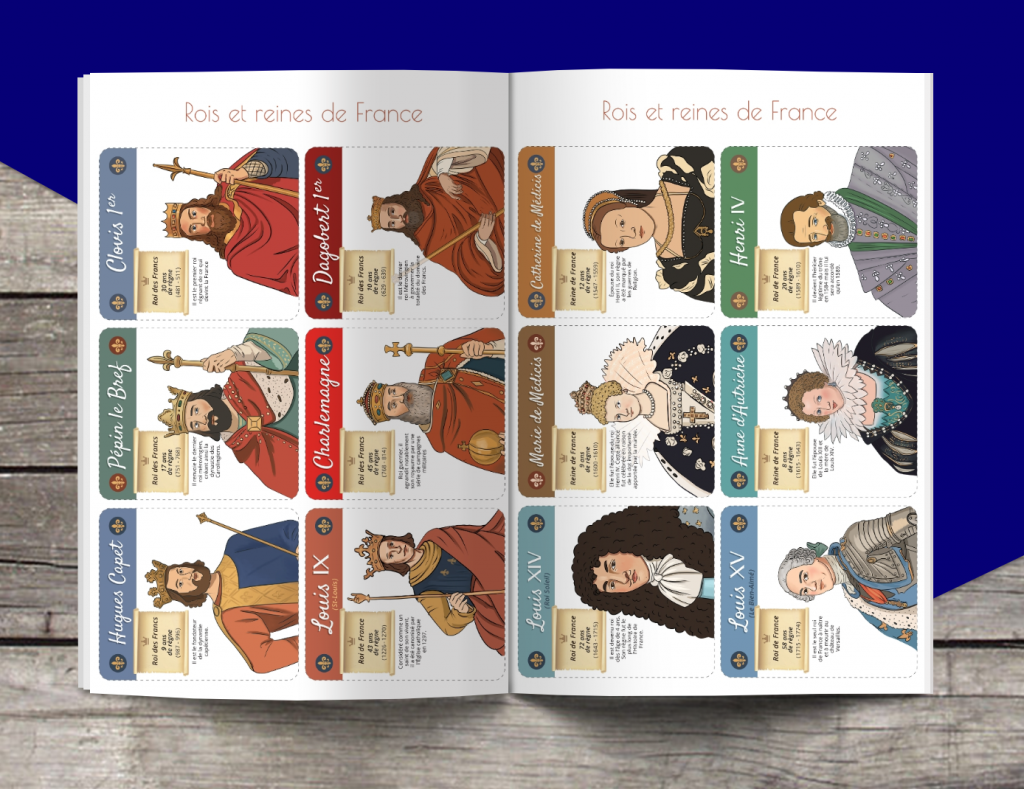 Les P&rsquo;tits Ouistitis et les rois de France