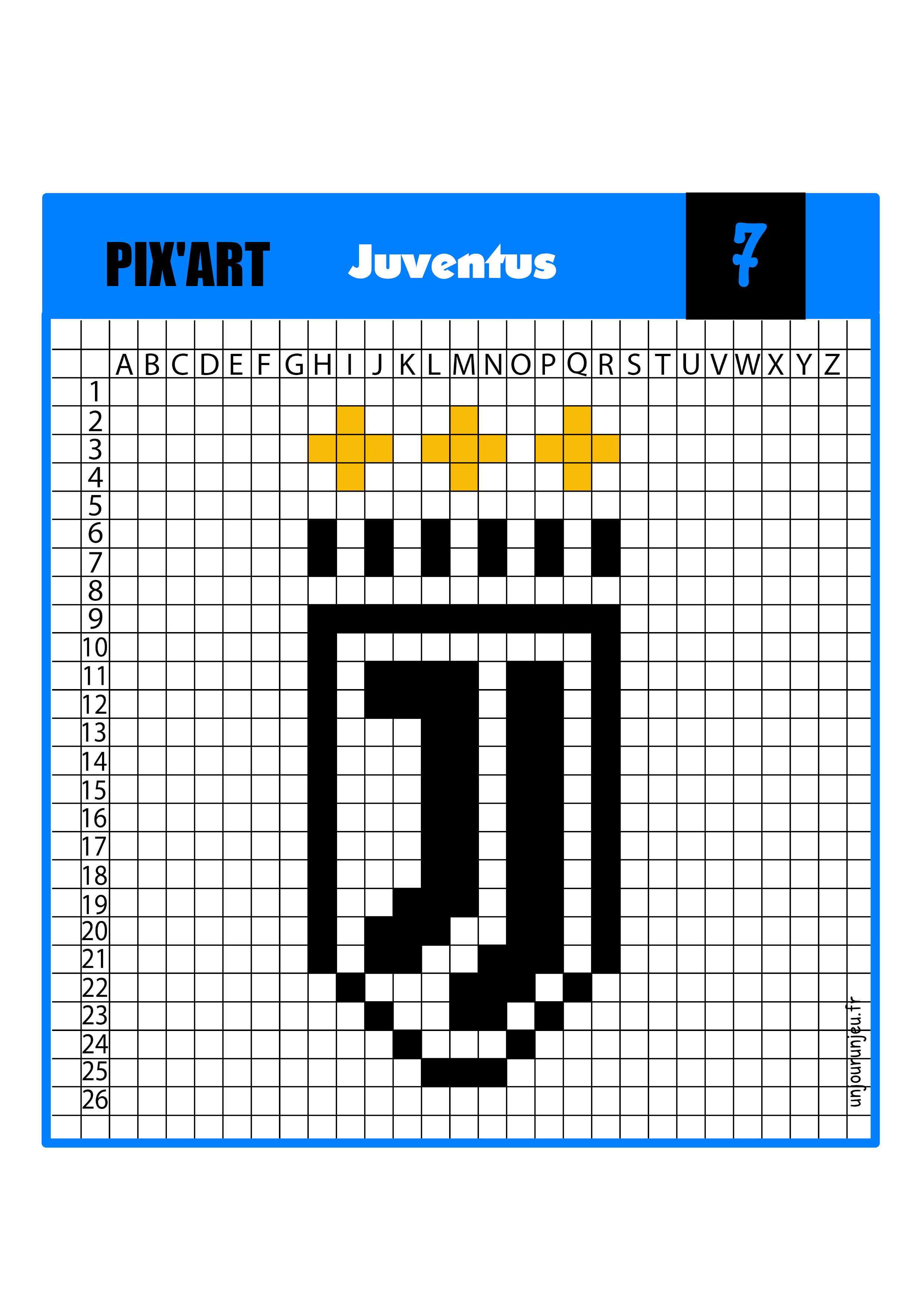  Pixel Art Juventus  2022 Serra Presidente