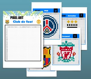 Pixel Art Football : 12 logos de club à télécharger