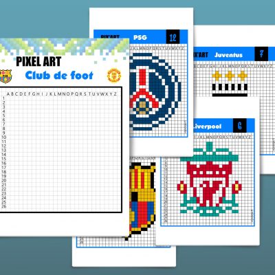 Pixel Art football