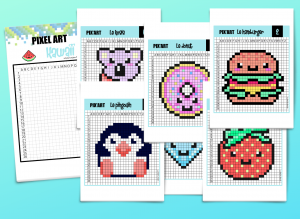 Pixel Art Kawaii : 12 modèles trop mignons à télécharger