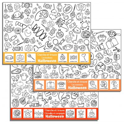 Des jeux à imprimer pour Halloween