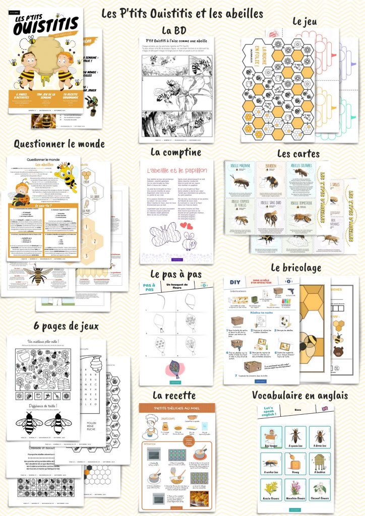 Les P&rsquo;tits Ouistitis et les abeilles