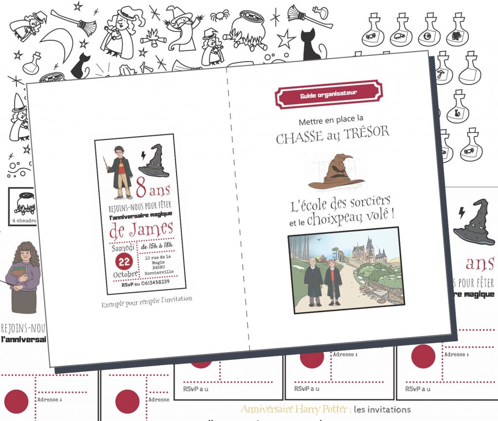 Chasse au Trésor Anniversaire Harry Potter