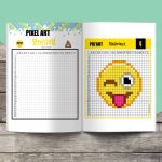 Pixel Art smiley unjourunjeu