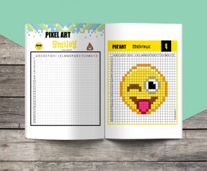 12 modèles de Pixel art Smiley à télécharger
