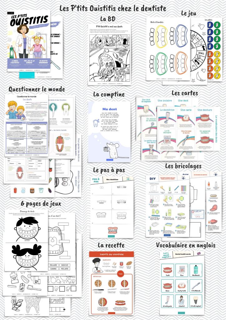 Les P&rsquo;tits Ouistitis chez le dentiste