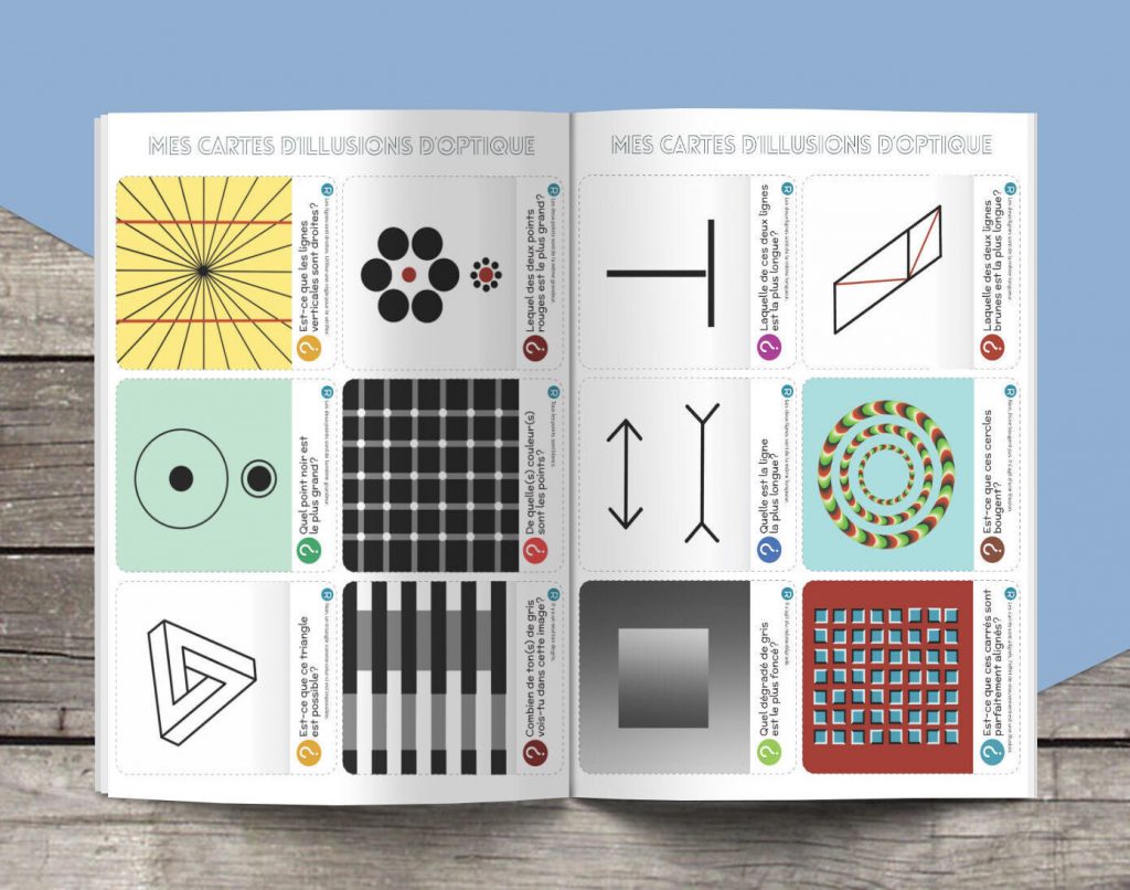 Les P&rsquo;tits Ouistitis et les illusions d&rsquo;optique