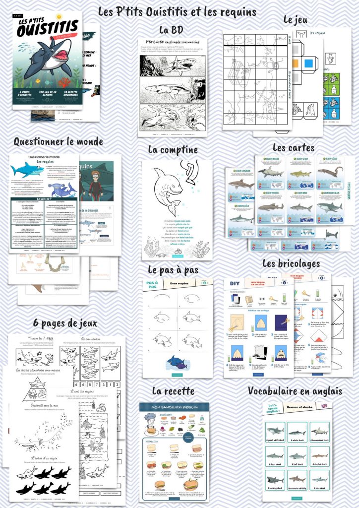 Les P&rsquo;tits Ouistitis et les requins